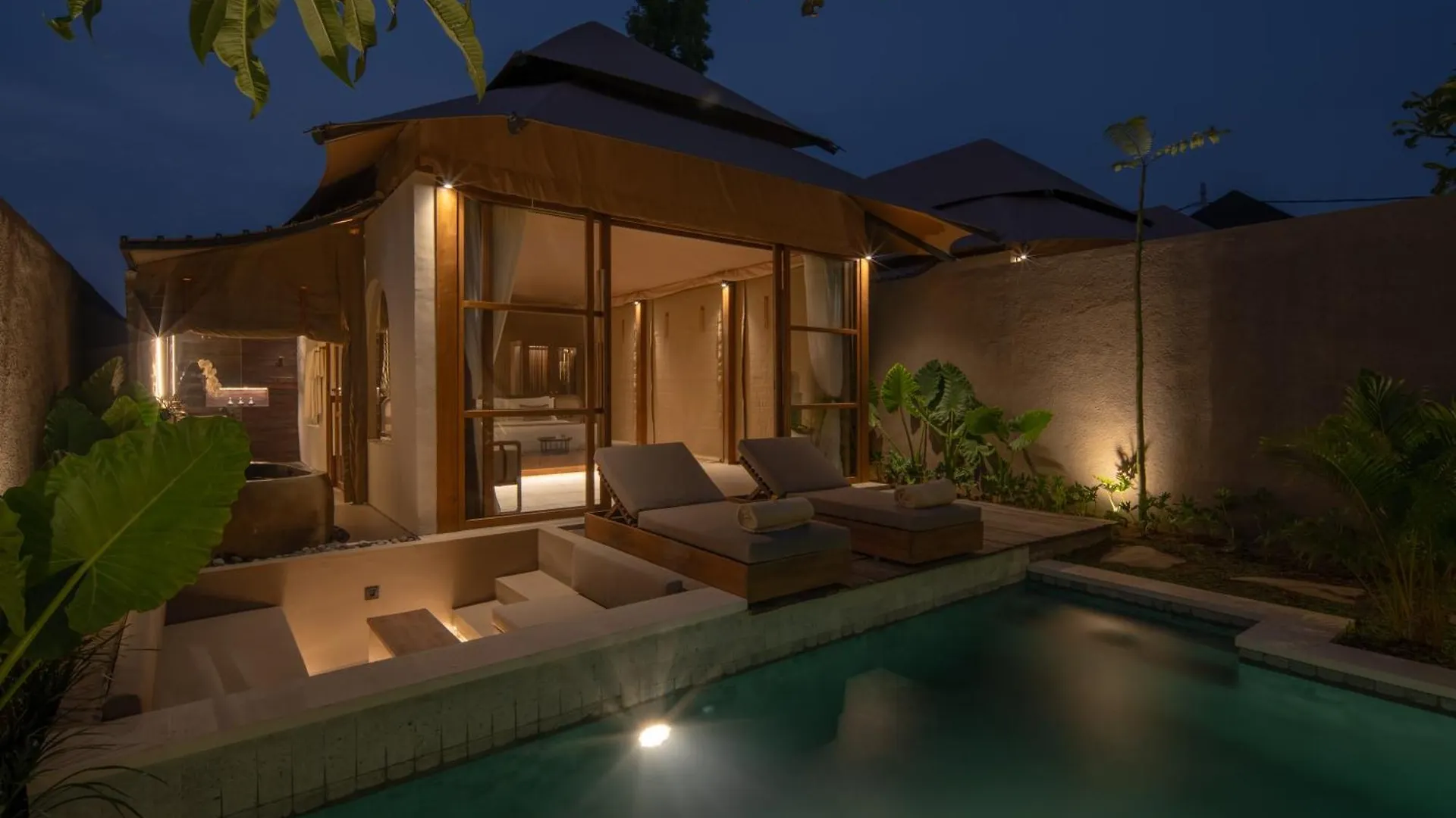 Villa Ubud Mas Glamping Luxury Tent Indonésia